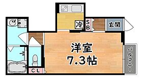 兵庫県神戸市灘区原田通２丁目（賃貸アパート1K・3階・24.50㎡） その2