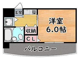 兵庫県神戸市灘区岩屋北町７丁目（賃貸マンション1K・6階・18.45㎡） その2