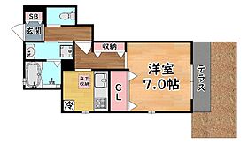 兵庫県神戸市灘区赤松町１丁目（賃貸アパート1K・1階・32.49㎡） その2