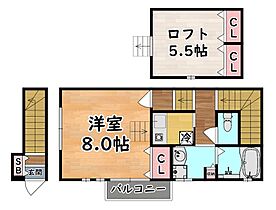 兵庫県神戸市灘区大石東町４丁目（賃貸アパート1K・2階・33.00㎡） その2