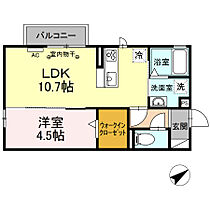 ドルチェ カーサ 205 ｜ 静岡県焼津市東小川２丁目（賃貸アパート1LDK・2階・37.78㎡） その2