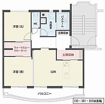 kitahaus 103 ｜ 静岡県藤枝市駅前３丁目（賃貸マンション2LDK・1階・54.09㎡） その2