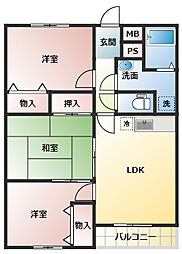 FineStage 3LDKの間取図画像