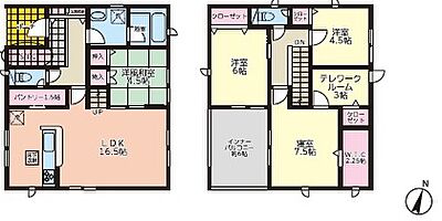 間取り：間取図