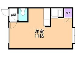 間取図画像 ワンルーム