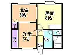 アトラス新生台A 2階