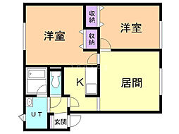 ミルツ啓北 2階