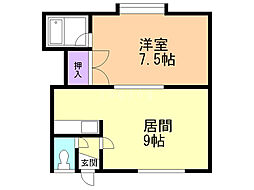 レジダンスモナーク 2階