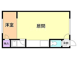 コーポアスランII 2階