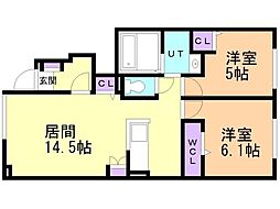 JR室蘭本線 錦岡駅 徒歩12分 1階/-