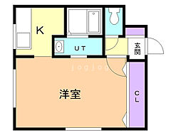 ネクセスステージ 1Kの間取図画像