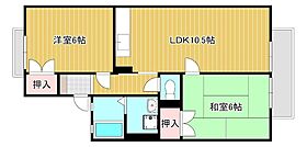 アイビハイツD棟  ｜ 滋賀県東近江市沖野５丁目（賃貸アパート2LDK・2階・50.61㎡） その2