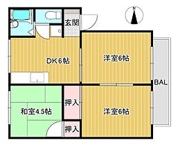 M-GraNZ 201 ｜ 滋賀県東近江市妙法寺町（賃貸アパート3DK・2階・50.00㎡） その2