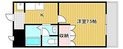 ブルーム・T 1Kの間取図画像