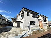 【リフォーム済】敷地内には防草シート砕石を敷き込みました。除草の手間が省けて便利です。
