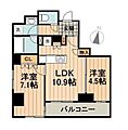 COSMOSREID市ヶ谷払方町4階25.1万円