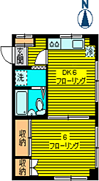 間取図画像 1DK