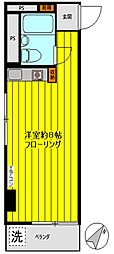 リバティハイツ要町 ワンルームの間取図画像