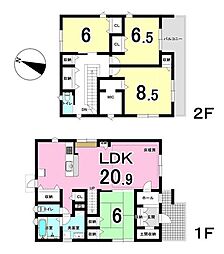 グローバルガーデン岐阜市柳津町丸野5丁目　1号地　新築戸建