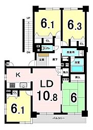 間取図画像 4LDK