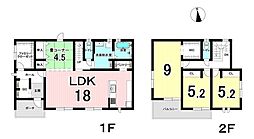 ダイマルタウン矢熊3 B棟 新築戸建