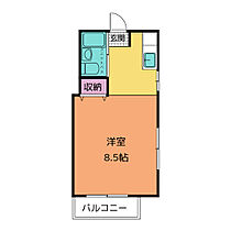 コーポ山本　II 105 ｜ 静岡県沼津市大岡（賃貸アパート1K・1階・17.01㎡） その2