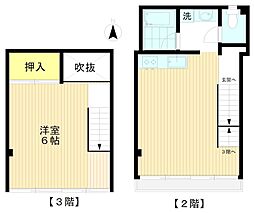 コーポ千代田 1DKの間取図画像