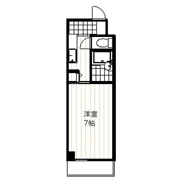 川村ロイヤルマンション R335｜静岡県三島市西本町(賃貸マンション1K・3階・21.00㎡)の写真 その2