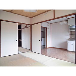 ヴィラ・オレンジ 201 2階3DKのリビング/ダイニング