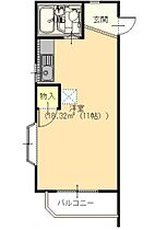 アネックス21中野 206 ｜ 群馬県邑楽郡邑楽町大字中野（賃貸アパート1R・2階・23.18㎡） その2