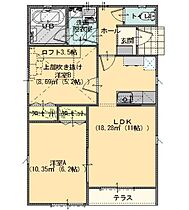 スタースクエア藤岡 C ｜ 栃木県栃木市藤岡町藤岡（賃貸一戸建2LDK・1階・50.16㎡） その2