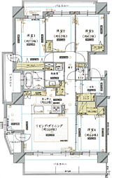 間取図画像 4LDK