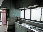 湯の脇貸店舗兼住宅　店舗　1階キッチン