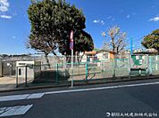原宿保育園　約2200ｍ　園庭には遊具もある保育園