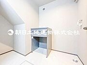 【洗面・脱衣所】普段は人目につかないスペースにもこだわりを。つくり手の気持ちを『心』がつたわります。