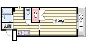 サンライズ明石  ｜ 兵庫県明石市本町2丁目（賃貸マンション1K・5階・25.86㎡） その2