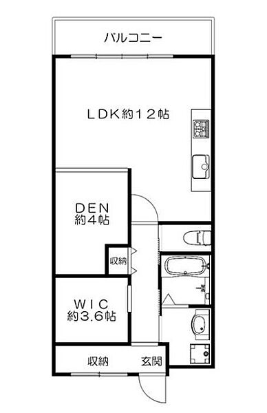 第1神栄ビル ｜兵庫県明石市樽屋町(賃貸マンション1SLDK・4階・49.00㎡)の写真 その2