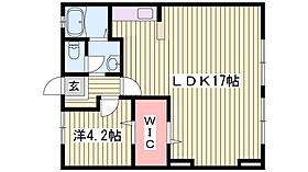 サンライフ雅 C棟  ｜ 兵庫県三木市平田（賃貸アパート1LDK・2階・47.54㎡） その2