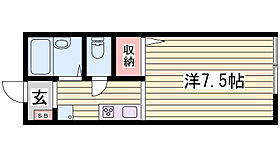 レクスコート  ｜ 兵庫県三木市志染町広野1丁目（賃貸アパート1K・1階・22.85㎡） その2