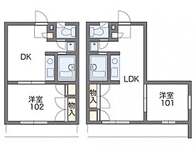 レオパレスＴ－アイランド  ｜ 兵庫県明石市大久保町江井島1023-1（賃貸マンション1DK・2階・28.98㎡） その2