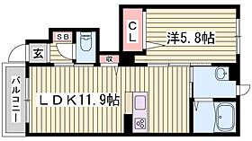 豊永レジデンス  ｜ 兵庫県三木市大村（賃貸アパート1LDK・1階・41.74㎡） その2