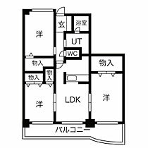 クレモナ山手  ｜ 兵庫県明石市大久保町西脇539（賃貸マンション3LDK・3階・75.46㎡） その2