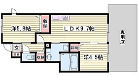 プレミアムＤハウス  ｜ 兵庫県三木市府内町（賃貸アパート2LDK・1階・51.15㎡） その2