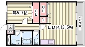 ディアコートＫ  ｜ 兵庫県神戸市西区伊川谷町有瀬839番地1（賃貸マンション1LDK・1階・48.50㎡） その2