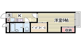 レオパレスまついII  ｜ 兵庫県加古郡播磨町二子（賃貸アパート1K・2階・22.35㎡） その2