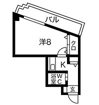 大手ビル  ｜ 兵庫県明石市大明石町1丁目（賃貸マンション1R・4階・21.00㎡） その2