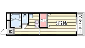 グランデール本多聞  ｜ 兵庫県神戸市垂水区本多聞1丁目（賃貸マンション1K・2階・23.40㎡） その2