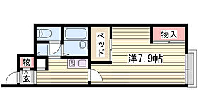 レオパレス長池  ｜ 兵庫県明石市魚住町長坂寺（賃貸アパート1K・1階・23.61㎡） その2