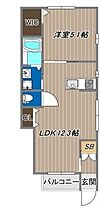 NET-K垂水  ｜ 兵庫県神戸市垂水区中道5丁目2-36（賃貸アパート1LDK・1階・38.80㎡） その2