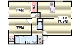 ボヌール  ｜ 兵庫県神戸市西区玉津町今津（賃貸アパート2LDK・1階・59.10㎡） その2